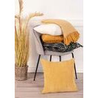 House Nordic Cort torkkupeitto keltainen