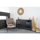 House Nordic Glasgow nojatuoli harmaa