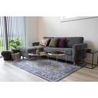 House Nordic Havanna matto mustavalkoinen