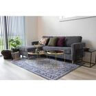 House Nordic Havanna matto mustavalkoinen