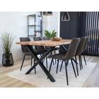 House Nordic Middelfart tuoli tummanharmaa