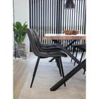 House Nordic Middelfart tuoli tummanharmaa