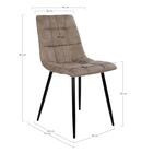 House Nordic Middelfart tuoli vaaleanruskea
