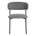 House Nordic Mira tuoli vaaleanharmaa boucle
