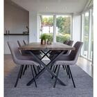 House Nordic Montpellier ruokapöytä savutammi 200 cm