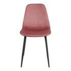 House Nordic Stockholm tuoli roosa sametti