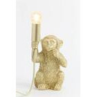 L&L Monkey apina pöytävalaisin kulta
