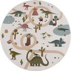 Lasten Coco Dinosaurukset matto 1131 cream
