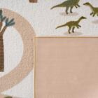 Lasten Coco Dinosaurukset matto 1131 cream