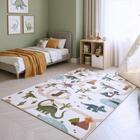 Lasten Coco Dinosaurukset matto 1131 cream