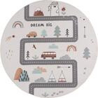 Lasten Coco Liikennematto 1134 cream