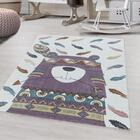 Lasten Nallekarhu matto violetti