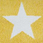 Lasten Star matto keltainen