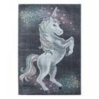 Lasten Unicorn matto 2102  harmaa