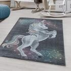 Lasten Unicorn matto 2102  harmaa