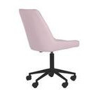 Laura työtuoli sametti vaaleanpunainen