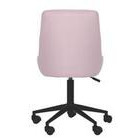 Laura työtuoli sametti vaaleanpunainen