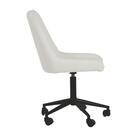 Laura työtuoli teddy valkoinen