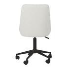 Laura työtuoli teddy valkoinen