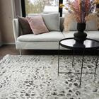 Leona viskoosimatto beige-harmaa