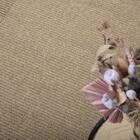 Lino bukleematto beige