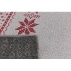 Lumihiutale sileäpintainen matto harmaa