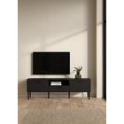 Media tv-taso 177 cm musta