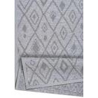 Mui chenillematto silver