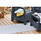 Neve muovimatto silver metallic