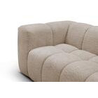 Nora 3 istuttava sohva beige