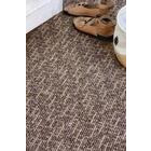 Novelle mittatilausmatto ruskea leveys 100 cm