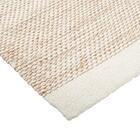 Pouta puuvillamatto luonnovalkoinen