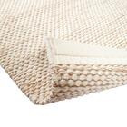 Pouta puuvillamatto luonnovalkoinen