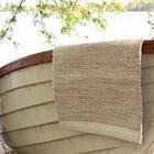 Pouta puuvillamatto luonnovalkoinen