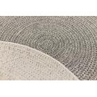 Pyöreä kaksipuolinen Piritta matto natural