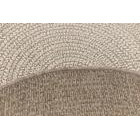 Pyöreä kaksipuolinen Piritta matto pellava