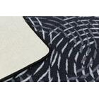 Pyörre bukleematto musta