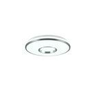 Realta LED kattovalaisin 39 cm harjattu alumiini RGBW