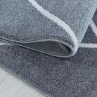 Rio 4601 plyysimatto silver