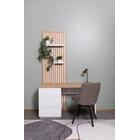 Sointu sisustuspaneeli tammi/valkoinen 150 cm