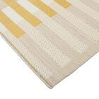 Solar sileäpintainen matto beige-keltainen