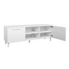 Solo tv-taso 2 ovella 166 cm valkoinen