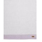 Svanefors Stripe vaaleanpunainen puuvillamatto