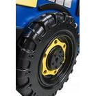 Traktori lastensänky sininen 90x180 cm