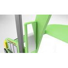 Traktori lastensänky vihreä 90x180 cm