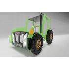 Traktori lastensänky vihreä 90x180 cm