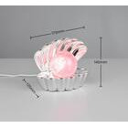 Trio Shelly pöytävalaisin led rgb kromi