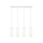 Trio Stream riippuvalaisin 4 osainen mattavalkoinen