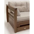 Tupla taittopatjasarja beige