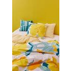 Vallila Kukinto pussilakanasetti yellow 150x210 cm